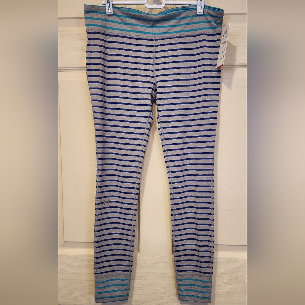 Under Armour women's L striped leggings